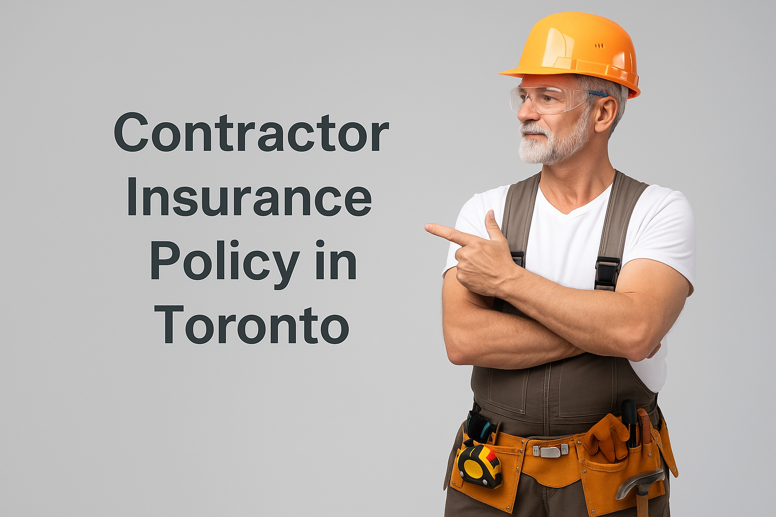 Contractor Insurance Policy in Toronto